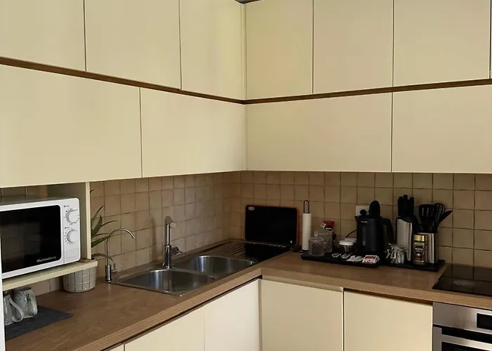 公寓 Chic & Serene Apartment-your Relaxing Oasis 地拉那